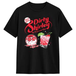 DCC Dirty Shirley Desperado Club Ad with Princess Donut Cotton T Shirt For Men Summer Vintage T Shirts O Neck Harajuku Tees
