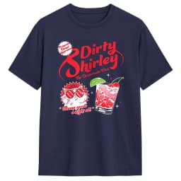 DCC Dirty Shirley Desperado Club Ad with Princess Donut Cotton T Shirt For Men Summer Vintage T Shirts O Neck Harajuku Tees