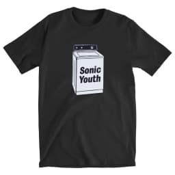 SONIC YOUTH Blue T-shirt Sonic Youth Washing Machine Album Casual T-Shirt Men's and Women's Luxury Brand Top