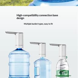 Electric Folding Water Pump Bucket Automatic Water Dispenser Small Portable Outlet For Home Kitchen Drinking Bottle