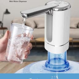 Electric Folding Water Pump Bucket Automatic Water Dispenser Small Portable Outlet For Home Kitchen Drinking Bottle