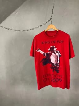 Michael Jackson Rock Casual T-Shirt Men's and Women's Luxury Brand Top 2026 New Logo