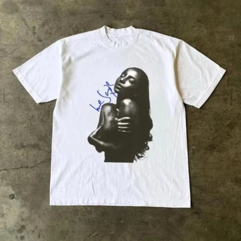 2026 Summer New Style Sade Love Luxury Edition T-Shirt - High-Quality, Comfortable and Casual Men's Round-neck Printed T-Shirt