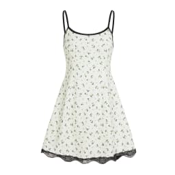 SUCHCUTE Sexy Floral Strap Dress for Women Y2K Slim Fit Ruffle Lace Short Dress Summer Vacation Beach A-Line Dress Coquette Chic