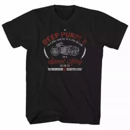 Deep Purple Band Hard Rock Style American Retro High Street T-shirt, 2026 Best-selling Model