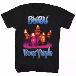 Deep Purple Band Hard Rock Style American Retro High Street T-shirt, 2026 Best-selling Model