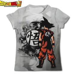 Dragon Ball Super Kids Football Jersey Goku Ultra Instinct Sign Print Boys Girls Soccer Short Sleeve Top