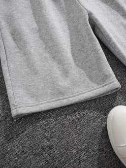 Women's Mid-Length Shorts Spring Summer Autumn Women's Shorts Elastic Waist Shorts with Dual Pockets