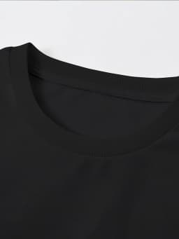 Mens Summer 100% Pure Cotton Japanese Yin Yang Pattern Front and Back Printed Casual Loose Crew Neck Short Sleeve T Shirt