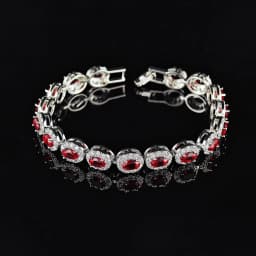 2026 New Luxury Blue Red Green Black Color Bracelet Bangle for Women Anniversary Gift Jewelry Wholesale S6923