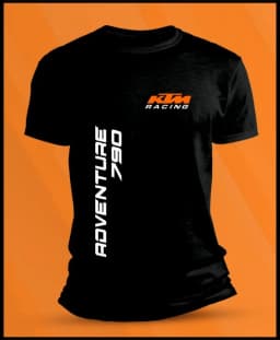 2026 Men's KTM Racing "Ready To Race" T-Shirt Breathable Cotton Short Sleeve Motorcycle Biker Casual Tops