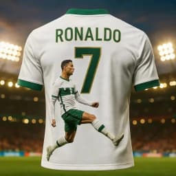 2026 New Arrival Special Edition Ronaldo 7 Football Jersey Oversize Sport Short Sleeve Training Uniform Soccer Jersey Men Tshirt