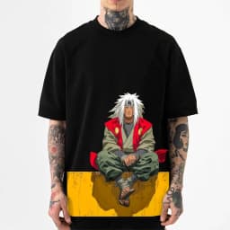 Naruto Jiraiya Style Classic Tee High-quality Streetwear Is Suitable for Both Men and Women 2026 New Summer T-shirts