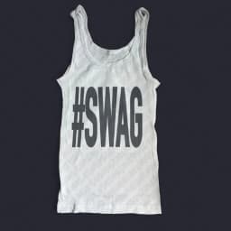 Aesthetic Vintage Ribbed Tank Streetwear Trendy New Model personality Clothes Year round clothing Unisex Short Sleeves Couples