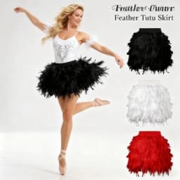 Carnival Feather Bottom Skirt Asymmetric Tassel Party Skirt Dance Performance and Music Festival Stage Performance Costume