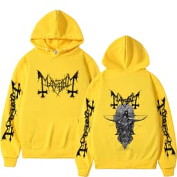 Hot Sale Rock Band Mayhem Hoodie Men Women Death Black Metal Hooded Sweatshirt Unisex Fashion Gothic Oversized Pullover Hoodies