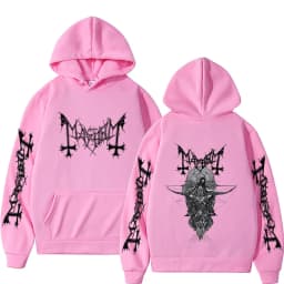 Hot Sale Rock Band Mayhem Hoodie Men Women Death Black Metal Hooded Sweatshirt Unisex Fashion Gothic Oversized Pullover Hoodies