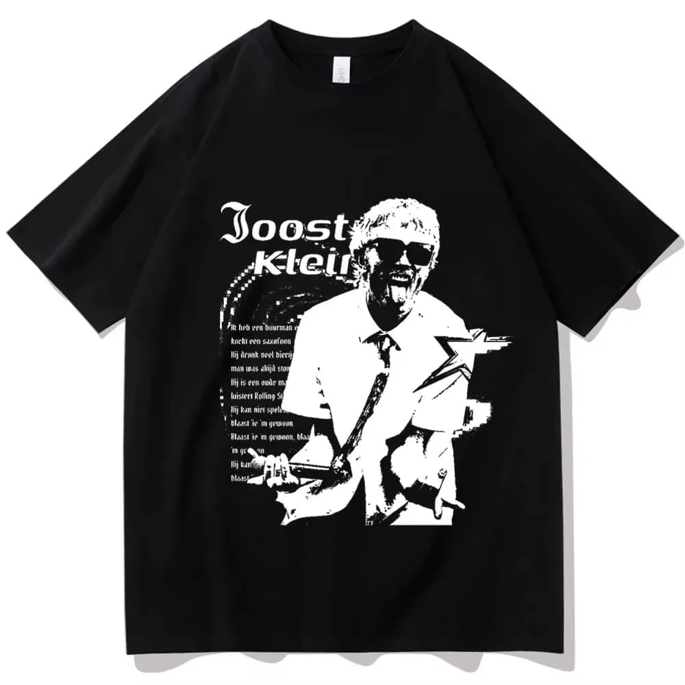 2026 New Joost Klein T-Shirt Joost Klein High Quality T Shirt Merch Gift for Fan Unisex Hip Hop Fashion Casual T-Shirts Summer