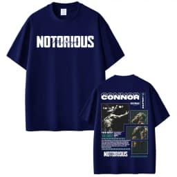 Limited Connor Mcgregor The Notorious Graphic Tee Shirt Men Women Fashion Retro Classic T Shirt Casual Cotton Oversized T Shirts