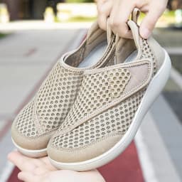 Wide Box Open Shoes for Elderly Adjustable Diabetic Shoes for Swollen Foot Wide Hallux Valgus Bunion Orthopedics Men Women