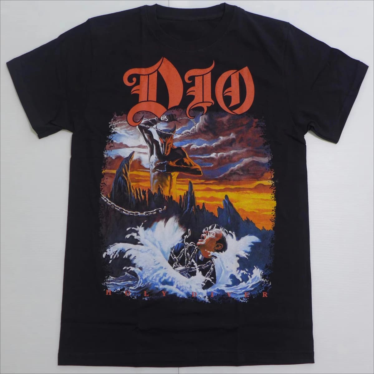 2026 New Model DIO Band "Holy Diver" Heavy Metal Imported Rock T-shirt Cotton Short-Sleeved T-SHIRT Men and Women Summer