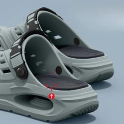 Cave shoes for men's summer new style non slip and non tiring foot arch support outdoor EVA cool slippers for men