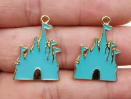 10 pcs Cartoon Enamel Charms Pendants for Jewelry Making Necklaces Earrings Braceltes DIY Crafts Gifts