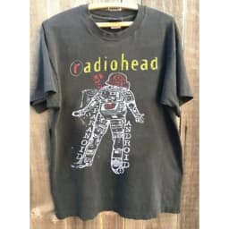 Radiohead Charcoal Gray T-shirt Men's T-shirt Suitable for Both Men and Women in Summer Y2K Casual Fashion T-shirt