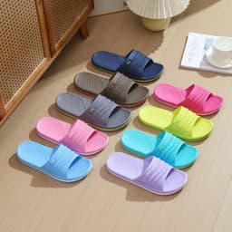 New Men and women couples' EVA slippers for home use, summer use in hotels, bathroom use, anti-slip indoor and outdoor slippers