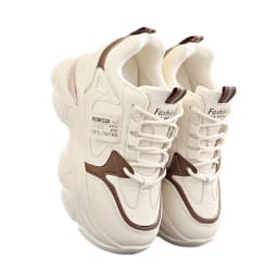 Large Size Autumn Fashion Breathable Lightweight Casual Comfortable Women's Shoes Versatile Thick Soled Women's Sports Shoes