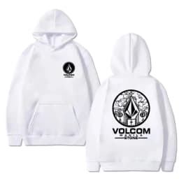 Volcom men's hoodie long-sleeved sweatshirt Hip-hop fashion casual street outdoor autumn and winter sportswear