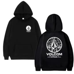 Volcom men's hoodie long-sleeved sweatshirt Hip-hop fashion casual street outdoor autumn and winter sportswear