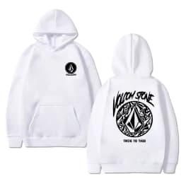 Volcom men's hoodie long-sleeved sweatshirt Hip-hop fashion casual street outdoor autumn and winter sportswear