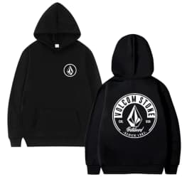 Volcom men's hoodie long-sleeved sweatshirt Hip-hop fashion casual street outdoor autumn and winter sportswear