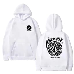 Volcom men's hoodie long-sleeved sweatshirt Hip-hop fashion casual street outdoor autumn and winter sportswear