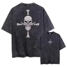 2026 New Anime ONE PIECE Anime Nika Luffy Washed T Shirt Summer Vintage Men's Women Cotton Casual Tee Top Streetwear