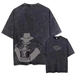 2026 New Anime ONE PIECE Anime Nika Luffy Washed T Shirt Summer Vintage Men's Women Cotton Casual Tee Top Streetwear