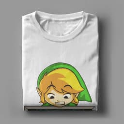 The Legend of Zelda X-ray T Shirt Men Women's 100% Cotton Funny T-Shirt Round Neck Tees Short Sleeve Clothes New Arrival