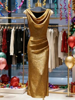 Fashionable New Summer Elegant Sleeveless Sparkling Bodycon Evening Gown