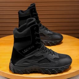 Men's Tactical Military Boots | Non-Slip High-Top Hiking Shoes
