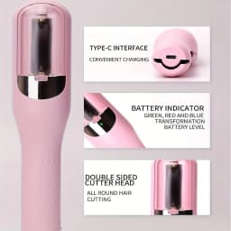 Hair ends Trimmer Split Remover Dry Damaged Brittle Professional Automatic Trim Split for Women Cordless Hair cutting machine