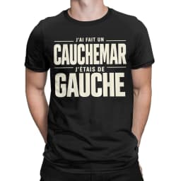 Men T-Shirt France I Have Made A Nightmare I Was Left Awesome Cotton Tee Shirt Short Sleeve Humour T Shirt Crew Neck Clothes 6XL