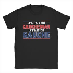 Men T-Shirt France I Have Made A Nightmare I Was Left Awesome Cotton Tee Shirt Short Sleeve Humour T Shirt Crew Neck Clothes 6XL