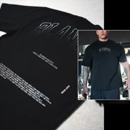 CBUM Chris Fitness Training Gym Casual T-Shirt Men's and Women's Luxury Brand Top