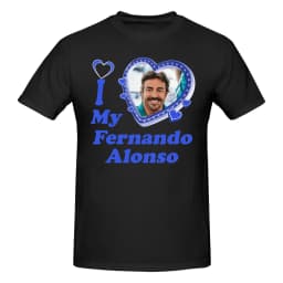 Summer 2026 Kander Fernando Alonso Graphic T-shirt High Quality Stylish Casual Breathable Men's Crew Neck Print T-shirt