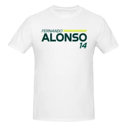 Summer 2026 Kander Fernando Alonso Graphic T-shirt High Quality Stylish Casual Breathable Men's Crew Neck Print T-shirt