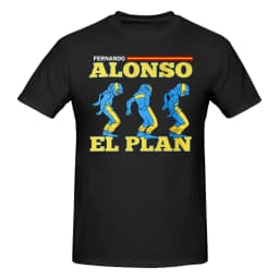 Summer 2026 Kander Fernando Alonso Graphic T-shirt High Quality Stylish Casual Breathable Men's Crew Neck Print T-shirt