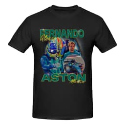 Summer 2026 Kander Fernando Alonso Graphic T-shirt High Quality Stylish Casual Breathable Men's Crew Neck Print T-shirt