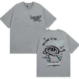 2026 Summer New Ariana Grande Pattern T-Shirt - High-Quality Fashion Casual Breathable Men's Round-neck Printed T-Shirt