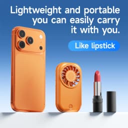 Portable Fan Mini Quiet Handheld Personal USB Rechargeable Fan Operated for Home Office Outdoor Travel, 1200mAh Hands Fans